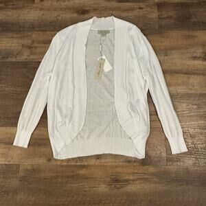 Charlie Paige Beachy Coastal Open Cardigan Kimono Size S Lightweight Minimalist